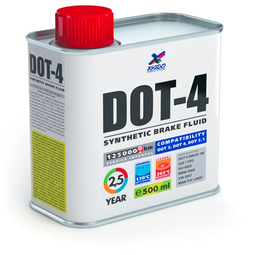 DOT-4 - Синтетическая тормозная жидкость